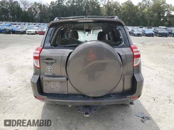 2011 Toyota RAV4 with VIN 2T3ZF4DV9BW071344, listed as a Copart auction lot 45895465 with Not Provided miles and Salvage Title. Bid and sale history available at DreamBid. Image 6.