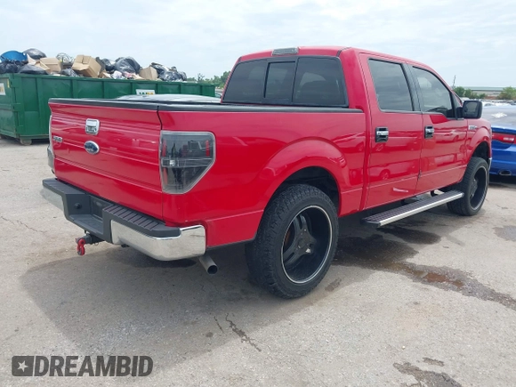 2009 Ford F-150 XL with VIN 1FTPW12V99KC42833, listed as a IAAI auction lot 42387399 with 214,967 mi miles and . Bid and sale history available at DreamBid. Image 4.
