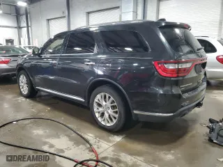 2015 Dodge Durango Citadel with VIN 1C4RDJEG5FC695834, listed as a Copart auction lot 48491395 with 177,552 mi miles and Salvage Title. Bid and sale history available at carsss.com. Image 2.