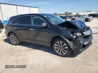 2015 Acura MDX Technology with VIN 5FRYD3H40FB011489, listed as a Copart auction lot 47529075 with 219,915 mi miles and Clean Title. Bid and sale history available at DreamBid. Image 4.