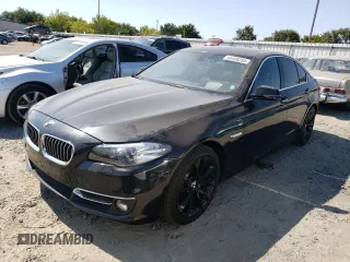 2014 BMW 5 Series 535d xDrive with VIN WBAFV3C55EDZ33488, listed as a Copart auction lot 65408204 with 223,639 mi miles and Salvage title. Bid and sale history available at DreamBid. Image 1.