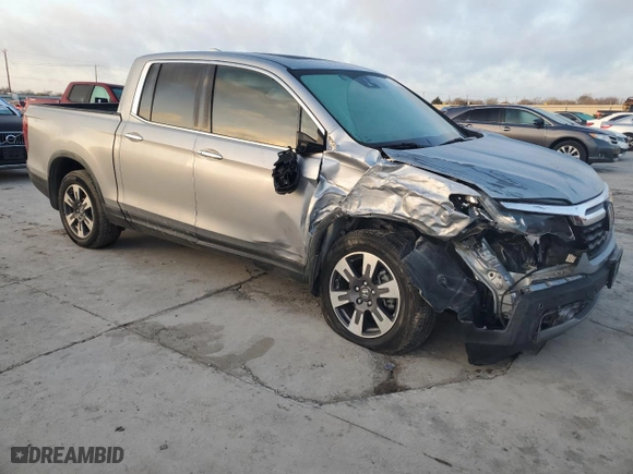 2017 Honda Ridgeline RTL-E with VIN 5FPYK3F72HB039695, listed as a Copart auction lot 48750495 with 123,910 mi miles and Salvage Title. Bid and sale history available at carsss.com. Image 4.
