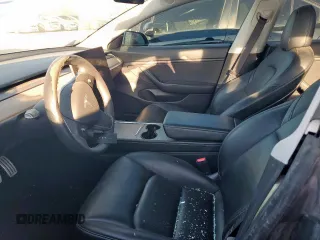 2021 Tesla Model 3 Performance with VIN 5YJ3E1EC5MF850673, listed as a Copart auction lot 47560665 with 96,950 mi miles and Salvage Title. Bid and sale history available at DreamBid. Image 7.