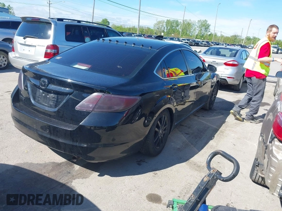 2011 Mazda 6 i Sport with VIN 1YVHZ8BH6B5M11543, listed as a IAAI auction lot 42255341 with 168,467 mi miles and . Bid and sale history available at DreamBid. Image 4.
