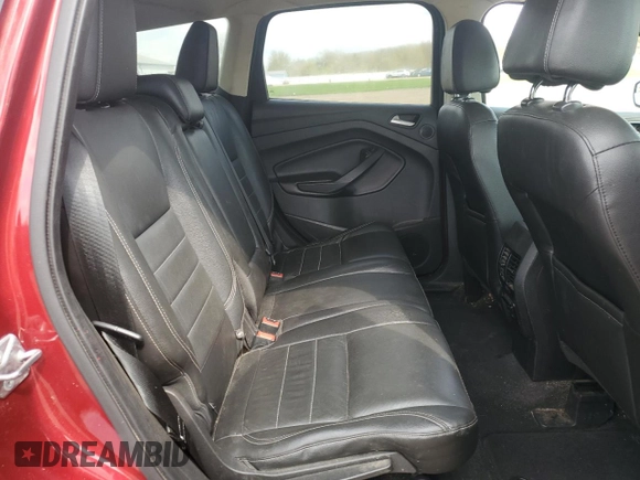 2014 Ford Escape Titanium with VIN 1FMCU9J94EUE49129, listed as a Copart auction lot 54357125 with 205,519 mi miles and Salvage Title. Bid and sale history available at carsss.com. Image 11.