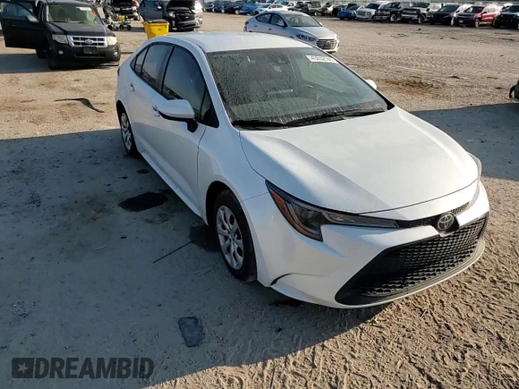 2022 Toyota Corolla LE with VIN 5YFEPMAE6NP295654, listed as a Copart auction lot 43652165 with 43,091 mi miles and Salvage Title. Bid and sale history available at carsss.com. Image 10.