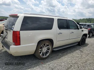 2012 Cadillac Escalade ESV Luxury with VIN 1GYS3HEF6CR134646, listed as a Copart auction lot 55392385 with 211,358 mi miles and Salvage title. Bid and sale history available at DreamBid. Image 3.