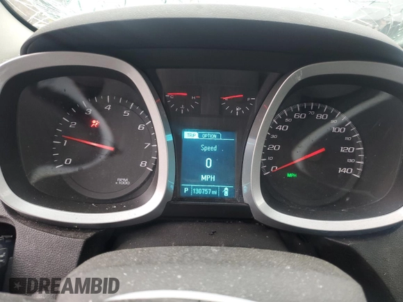 2013 Chevrolet Equinox LTZ with VIN 2GNFLFE31D6127643, listed as a Copart auction lot 79239844 with 130,757 mi miles and Salvage Title. Bid and sale history available at carsss.com. Image 9.