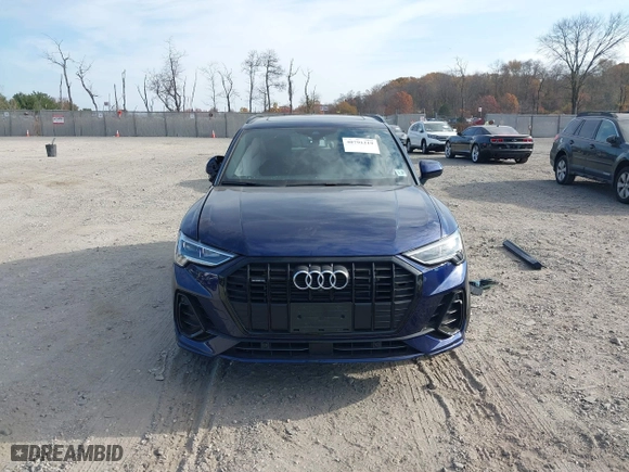 2024 Audi Q3 S line Premium Plus with VIN WA1EECF39R1107267, listed as a IAAI auction lot 40791219 with 26,658 mi miles. Bid and sale history available at carsss.com. Image 12.
