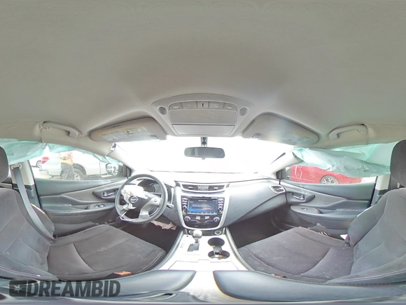 2017 Nissan Murano SV with VIN 5N1AZ2MG9HN115283, listed as a Copart auction lot 63035814 with 129,018 mi miles and Salvage Title. Bid and sale history available at carsss.com. Image 14.