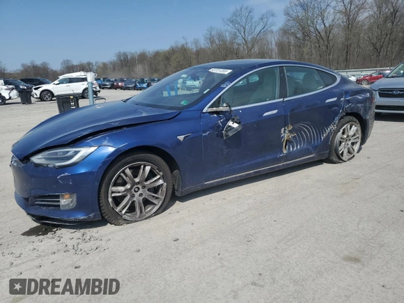 2021 Tesla Model S Long Range Plus z VIN 5YJSA1E26MF426210, wystawiony jako Copart lot #53701355 z przebiegiem 95 673 mil mil oraz Szkoda całkowita • Salvage title. Historia ofert i sprzedaży dostępna na DreamBid. Obrazek 1.