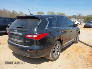 2015 Infiniti QX60 z VIN 5N1AL0MM4FC508869, wystawiony jako IAAI lot #41914059 z przebiegiem 125 389 mil mil oraz . Historia ofert i sprzedaży dostępna na DreamBid. Obrazek 4.