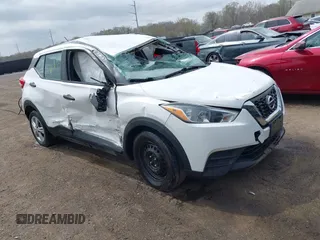 2020 Nissan Kicks S с VIN 3N1CP5BV1LL500984, выставлен на аукционе IAAI как лот 41940833 с пробегом 90 508 миль миль и . История ставок и продаж доступна на DreamBid. Изображение 1.