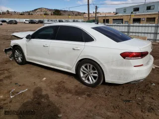 2020 Volkswagen Passat 2.0T SE with VIN 1VWSA7A37LC021869, listed as a Copart auction lot 41027193 with 19,780 mi miles. Bid and sale history available at carsss.com. Image 2.