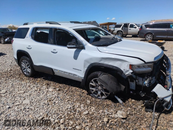 2020 GMC Acadia SLT z VIN 1GKKNUL41LZ196423, wystawiony jako Copart lot #54919375 z przebiegiem 108 597 mil mil oraz Szkoda całkowita • Salvage title. Historia ofert i sprzedaży dostępna na DreamBid. Obrazek 4.