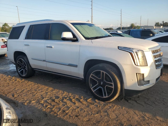 2020 Cadillac Escalade Premium Luxury with VIN 1GYS3CKJ6LR231499, listed as a Copart auction lot 73657194 with 0 mi miles and Salvage Title. Bid and sale history available at carsss.com. Image 4.