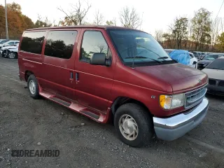 2000 Ford Econoline Passenger XL with VIN 1FMRE11W0YHB98637, listed as a Copart auction lot 76061284 with 87,971 mi miles and Non Repairable. Bid and sale history available at DreamBid. Image 4.