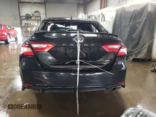2020 Toyota Camry SE with VIN 4T1G11AK8LU893089, listed as a Copart auction lot 45344815 with 0 mi miles and Salvage Title. Bid and sale history available at carsss.com. Image 6.