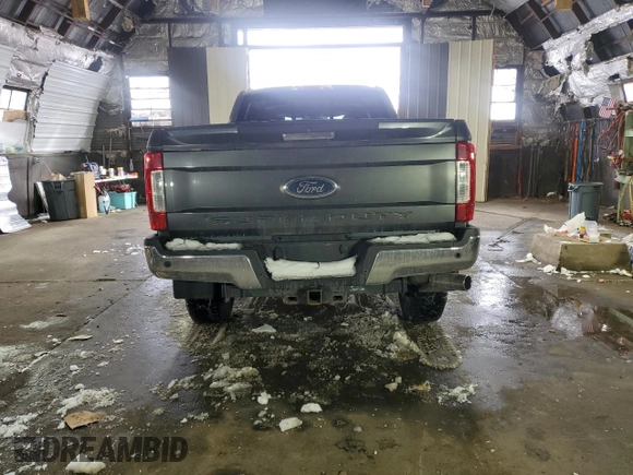 2018 Ford Super Duty F-250 SRW XL with VIN 1FT7W2B61JEB56093, listed as a Copart auction lot 43790435 with 45,111 mi miles and Salvage Title. Bid and sale history available at carsss.com. Image 6.