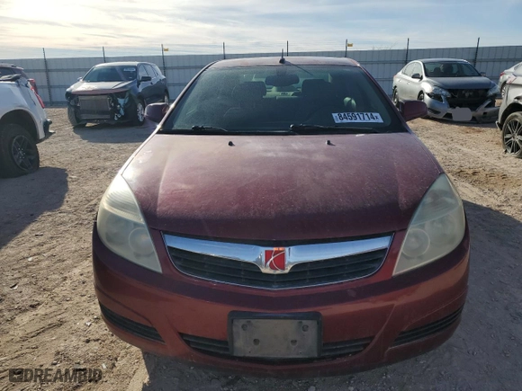 2007 Saturn Aura XE with VIN 1G8ZS57N77F139849, listed as a Copart auction lot 84591714 with 168,573 mi miles and Clean Title. Bid and sale history available at carsss.com. Image 5.