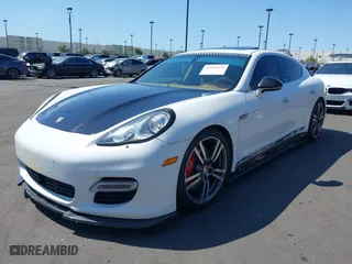 2011 Porsche Panamera Turbo with VIN WP0AC2A7XBL091024, listed as a IAAI auction lot 41841471 with 64,722 mi miles. Bid and sale history available at carsss.com. Image 19.