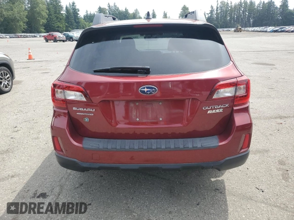 2017 Subaru Outback Premium with VIN 4S4BSAHC8H3248185, listed as a Copart auction lot 59697505 with 115,046 mi miles and Salvage title. Bid and sale history available at DreamBid. Image 6.