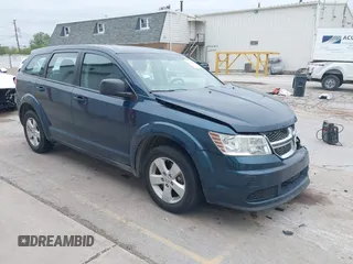 2013 Dodge Journey American Value z VIN 3C4PDCAB8DT602979, wystawiony jako IAAI lot #42318493 z przebiegiem 179 210 mil mil oraz . Historia ofert i sprzedaży dostępna na DreamBid. Obrazek 1.