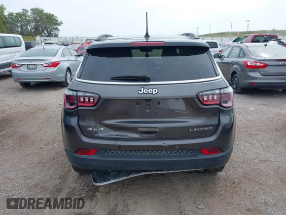 2022 Jeep Compass (RED) Edition with VIN 3C4NJDCB2NT145297, listed as a IAAI auction lot 40113566 with 40,689 mi miles and . Bid and sale history available at DreamBid. Image 16.