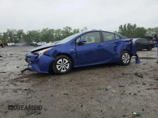 2016 Toyota Prius Four z VIN JTDKARFU3G3501557, wystawiony jako Copart lot #57814295 z przebiegiem 111 281 mil mil oraz Szkoda całkowita • Salvage title. Historia ofert i sprzedaży dostępna na DreamBid. Obrazek 1.
