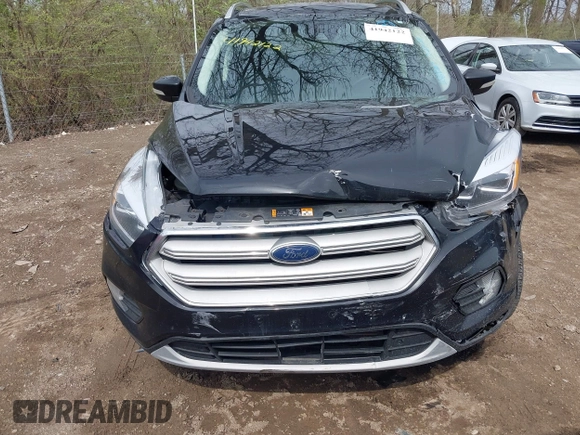 2019 Ford Escape Titanium with VIN 1FMCU9J91KUC42161, listed as a IAAI auction lot 41942122 with 100,677 mi miles and . Bid and sale history available at DreamBid. Image 6.