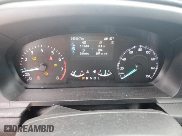 2023 Ford Police Interceptor Utility z VIN 1FM5K8AB6PGA19664, wystawiony jako Copart lot #58413615 z przebiegiem 34 010 mil mil oraz Szkody całkowita. Historia ofert i sprzedaży dostępna na DreamBid. Obrazek 9.