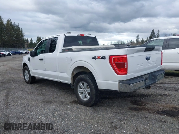 2021 Ford F-150 XL z VIN 1FTEX1EP4MKD18615, wystawiony jako IAAI lot #41580207 z przebiegiem 69 478 mil mil oraz . Historia ofert i sprzedaży dostępna na DreamBid. Obrazek 3.