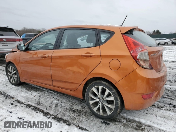 2015 Hyundai Accent Sport with VIN KMHCU5AE4FU226886, listed as a Copart auction lot 44789755 with 118,907 mi miles and Salvage Title. Bid and sale history available at carsss.com. Image 2.