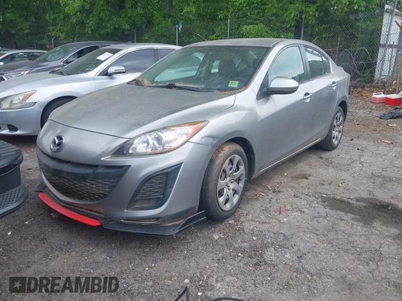 2011 Mazda Mazda3 i Sport with VIN JM1BL1UF2B1481192, listed as a IAAI auction lot 42102068 with 231,588 mi miles. Bid and sale history available at carsss.com. Image 2.