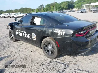 2019 Dodge Charger Police with VIN 2C3CDXAT0KH688698, listed as a IAAI auction lot 42090480 with 49,151 mi miles and . Bid and sale history available at DreamBid. Image 3.