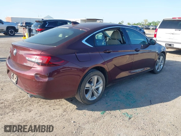 2018 Buick Regal Preferred with VIN W04GL6SX8J1158093, listed as a IAAI auction lot 41976400 with 90,171 mi miles and . Bid and sale history available at DreamBid. Image 4.
