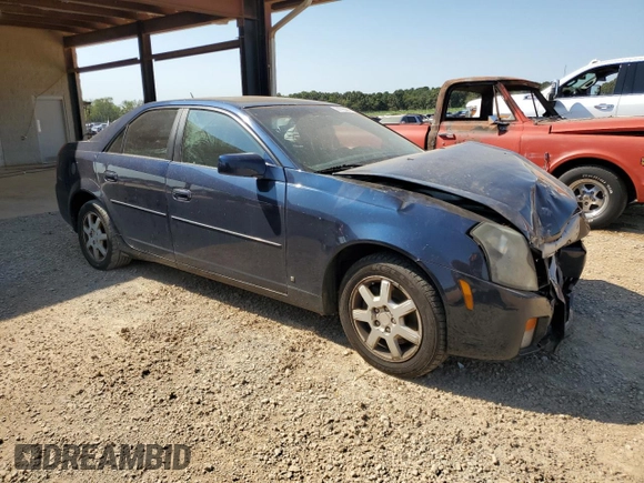 2006 Cadillac CTS with VIN 1G6DM57T560143105, listed as a Copart auction lot 74796444 with 0 mi miles and Salvage Title. Bid and sale history available at carsss.com. Image 4.