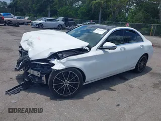 2021 Mercedes-Benz C 300 with VIN W1KWF8DB7MR649515, listed as a IAAI auction lot 42542308 with 22,136 mi miles and . Bid and sale history available at DreamBid. Image 18.