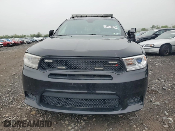 2020 Dodge Durango Pursuit with VIN 1C4RDJFG7LC369821, listed as a Copart auction lot 55923875 with 34,772 mi miles and Salvage title. Bid and sale history available at DreamBid. Image 5.