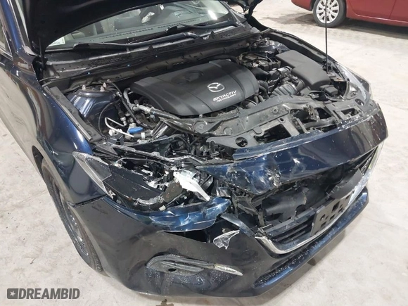 2018 Mazda Mazda3 4-Door Grand Touring with VIN 3MZBN1W34JM181651, listed as a IAAI auction lot 41908888 with 54,073 mi miles. Bid and sale history available at carsss.com. Image 6.