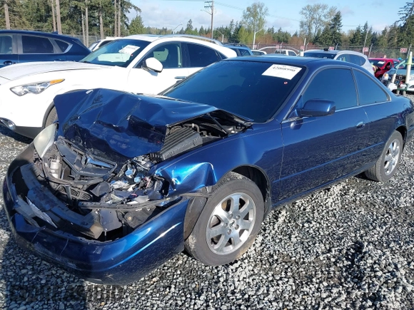 2002 Acura CL with VIN 19UYA42472A001930, listed as a IAAI auction lot 42008990 with 180,327 mi miles. Bid and sale history available at carsss.com. Image 2.