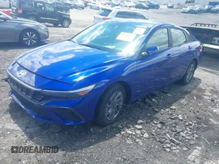 2024 Hyundai Elantra SEL with VIN KMHLM4DG4RU650273, listed as a IAAI auction lot 42192319 with 24,721 mi miles and . Bid and sale history available at DreamBid. Image 2.