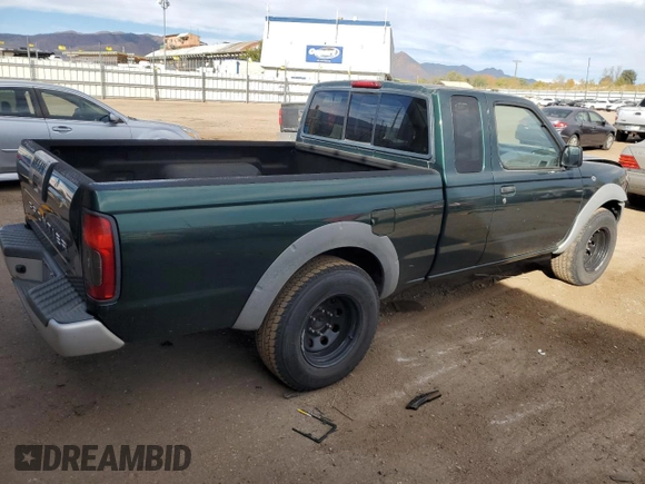 2001 Nissan Frontier XE with VIN 1N6DD26S21C320590, listed as a Copart auction lot 78059624 with Not provided miles and Salvage title. Bid and sale history available at DreamBid. Image 3.