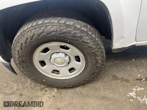 2018 Chevrolet Colorado 4WD Work Truck with VIN 1GCHTBEN7J1252687, listed as a IAAI auction lot 42802221 with 102,143 mi miles and . Bid and sale history available at DreamBid. Image 4.