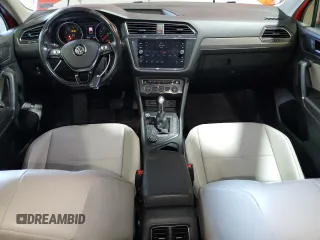 2018 Volkswagen Tiguan SEL with VIN 3VV2B7AXXJM220365, listed as a Copart auction lot 60486055 with 92,006 mi miles and Salvage title. Bid and sale history available at DreamBid. Image 8.