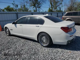 2013 BMW 7 Series 740Li with VIN WBAYE4C52DD136841, listed as a Copart auction lot 48608895 with 99,436 mi miles and Clean Title. Bid and sale history available at carsss.com. Image 2.