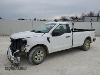 2022 Ford F-150 XL with VIN 1FTMF1CB0NKD36150, listed as a Copart auction lot 46037905 with 76,565 mi miles and Salvage Title. Bid and sale history available at carsss.com. Image 1.