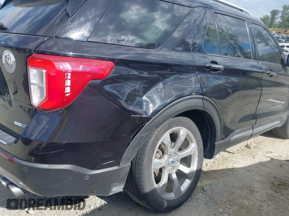 2020 Ford Explorer Platinum with VIN 1FM5K8HCXLGA34791, listed as a IAAI auction lot 42329315 with 65,820 mi miles and . Bid and sale history available at DreamBid. Image 6.