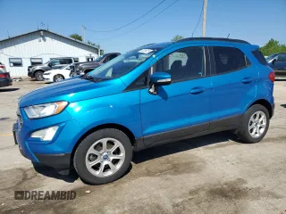 2018 Ford EcoSport SE z VIN MAJ3P1TE9JC196595, wystawiony jako Copart lot #57226415 z przebiegiem 8421 mil mil oraz Tytuł czysty. Historia ofert i sprzedaży dostępna na DreamBid. Obrazek 1.