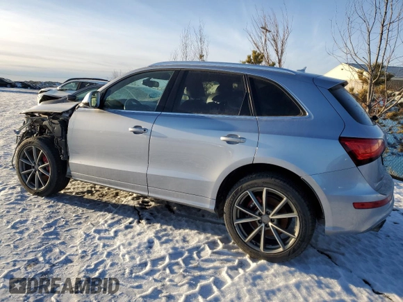 2016 Audi SQ5 Premium Plus with VIN WA1CCAFP6GA093149, listed as a Copart auction lot 87686265 with 183,280 mi miles and Salvage Title. Bid and sale history available at carsss.com. Image 2.